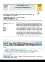 Мужчины соревнуются чаще, когда их результаты немного выше среднего, а женщины соревнуются только тогда, когда считают себя лучшими<br>Страница исследования