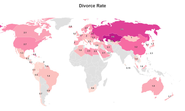 Уровень разводов карта