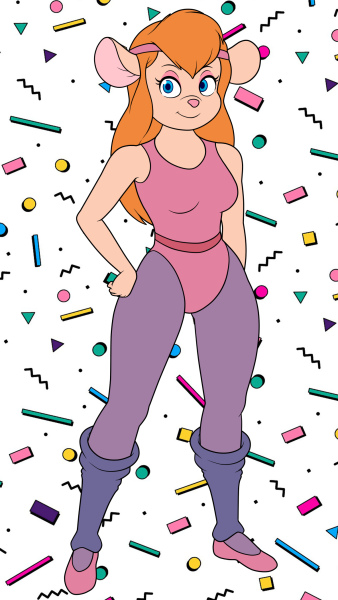 Гаечка из мультсериала «Чип и Дейл спешат на помощь»