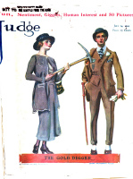 Рисунок в сатирическом журнале «Судья», 1920 год.